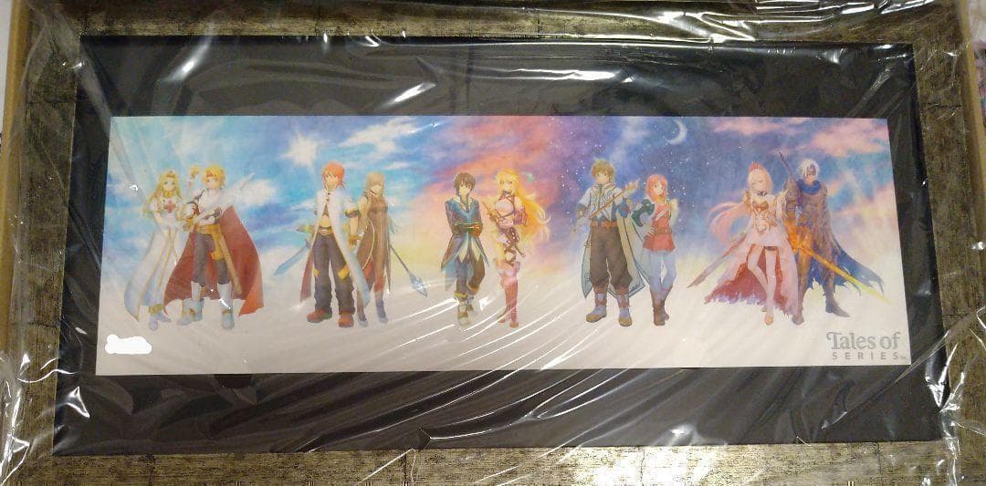 テイルズ アートフレーム 複製原画 シリアルナンバー　100個限定