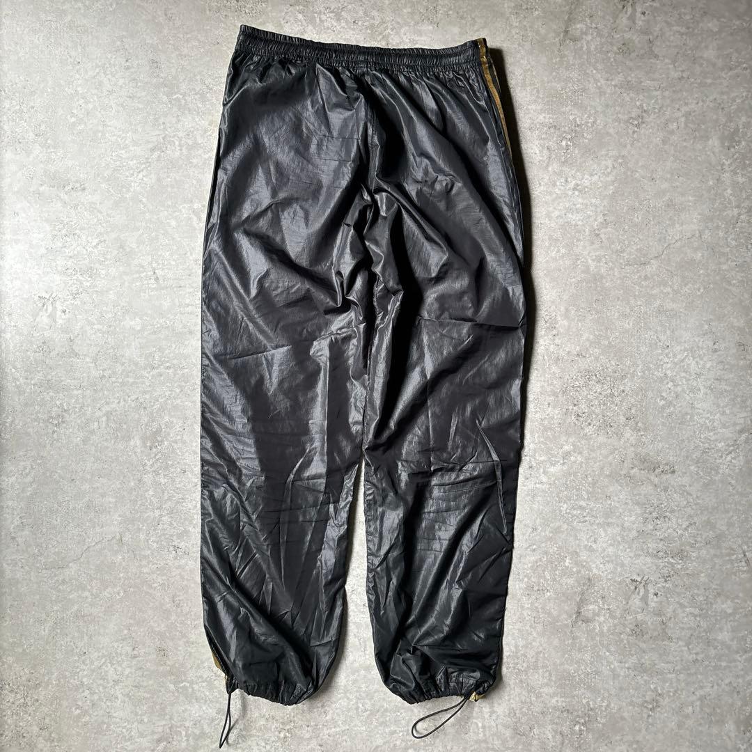 adidas ATP復刻 ナイロンジャケット セットアップ 黒×金 Lサイズ