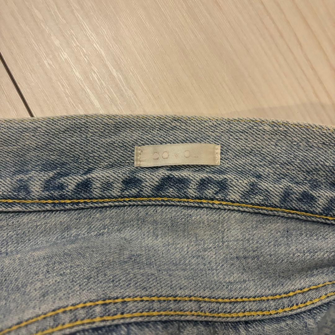 comoli 5p パンツ　ブリーチ　2