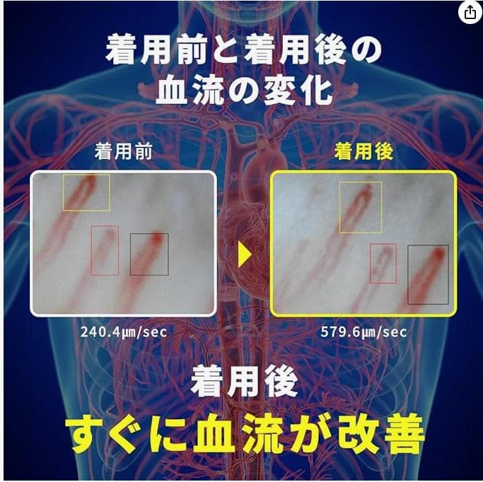 リカバリーウェア（M）ヒューロンプラス 半袖 Tシャツ ユニセックス