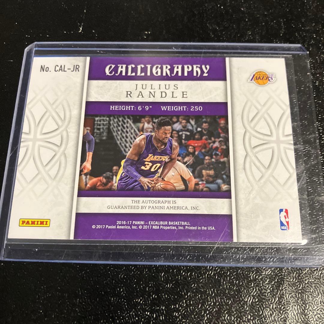 NBA カード Julius Randle 直筆サイン 10枚限定