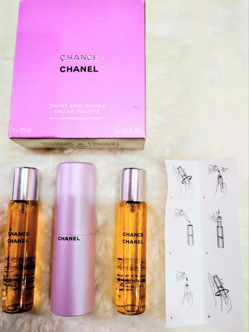 CHANEL CHANCE ツイストアンドスプレー 20ml x 2本