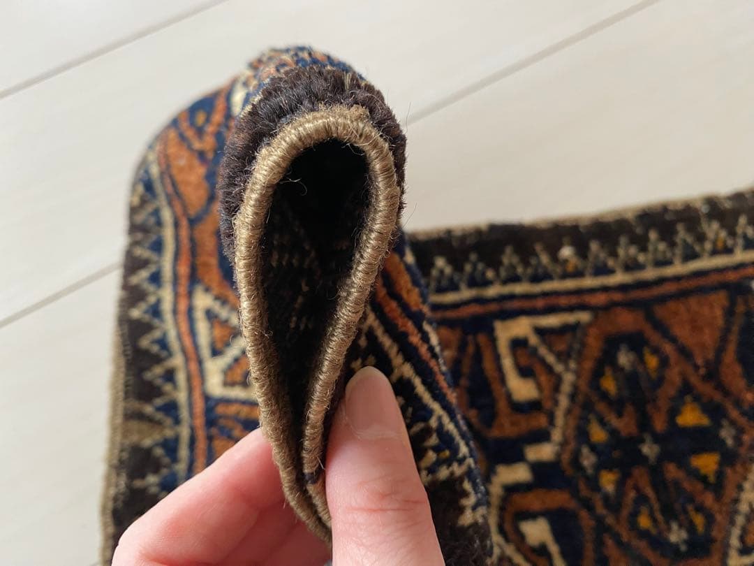 ヴィンテージラグ バルーチ ミニランナーラグ