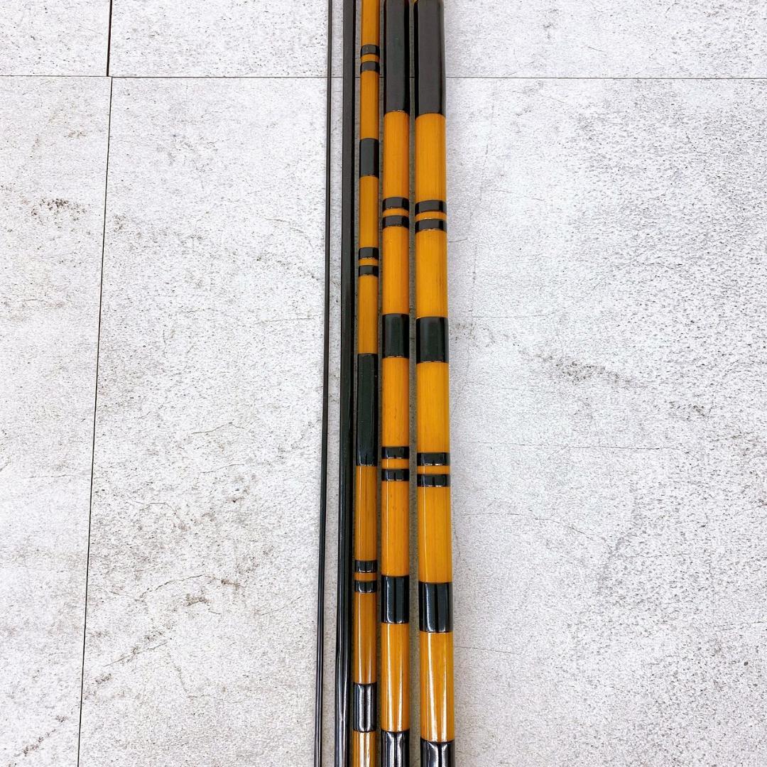 【別作 大秀 瑞穂】和竿 ヘラブナ竿 4.2m 竹竿 手作り 竿袋付き