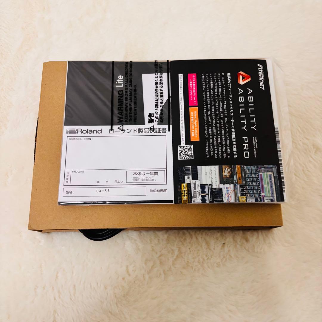 ローランド オーディオインターフェイス QUAD-CAPTURE UA-55