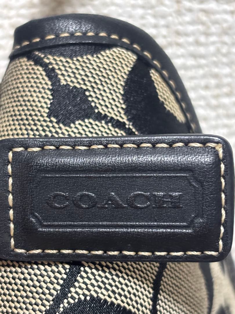 【美品】Coach シグネチャー ワンショルダーバッグ