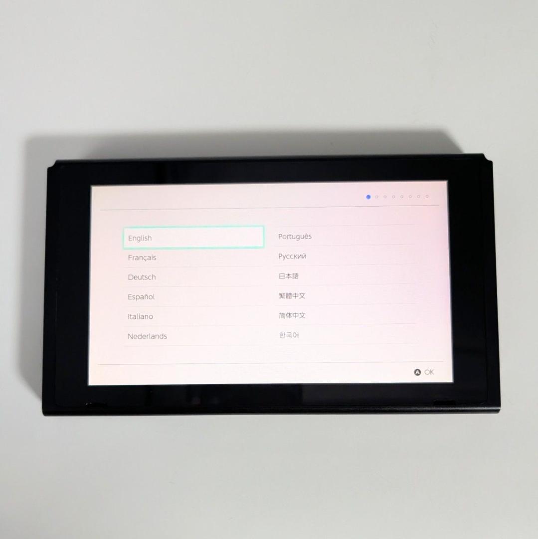 【美品】Nintendo Switch バッテリー強化版 本体のみ 2019年