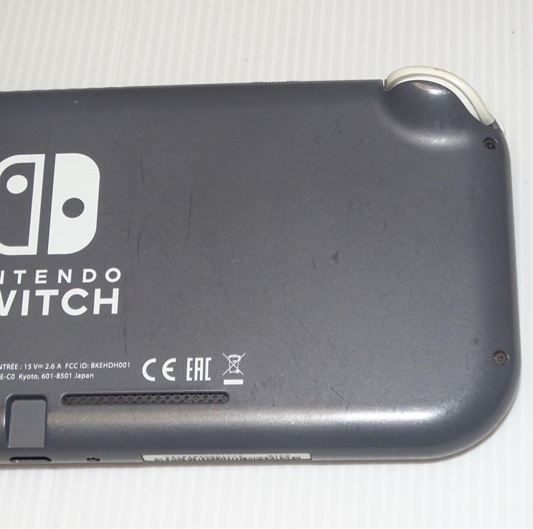 Nintendo Switch Lite グレー　不具合　ジャンク　QA6332