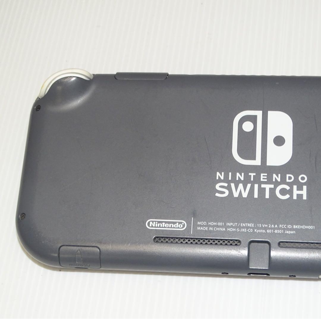 Nintendo Switch Lite グレー　不具合　ジャンク　QA6332