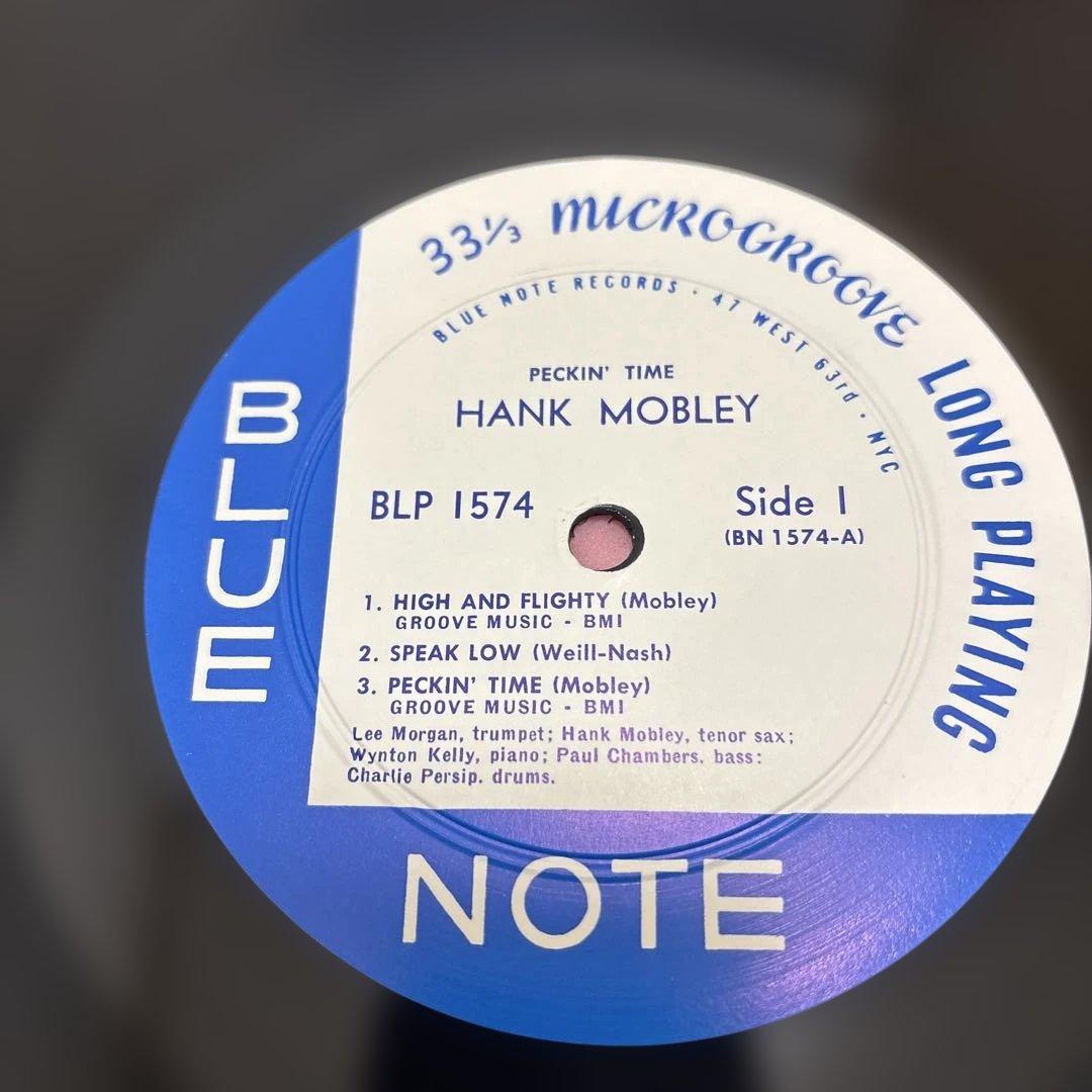 洋楽 HANK MOBLEY-LEE MORGAN PECKIN' TIME
