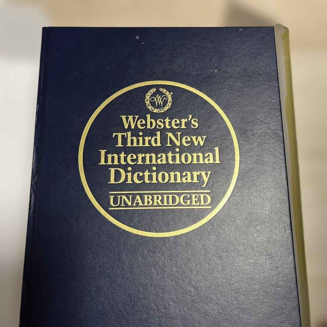 Webster’s Third International Dictionary