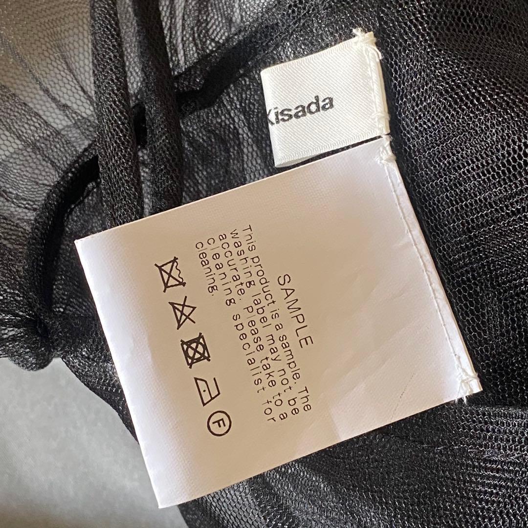 新品 chikakisada チカキサダ チュールキャミトップ ビスチェ