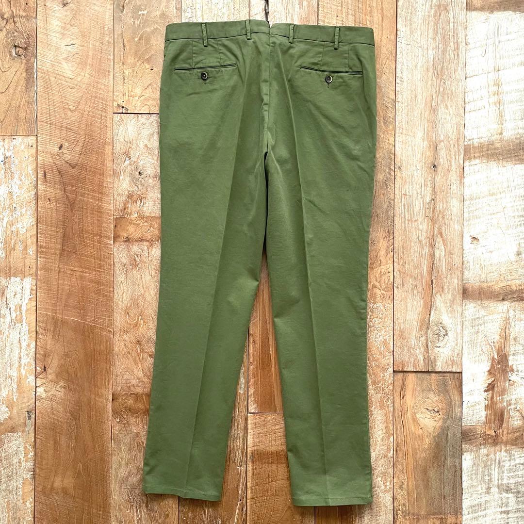 【美品】PT TORINO テーパード コットン スラックス パンツ 52