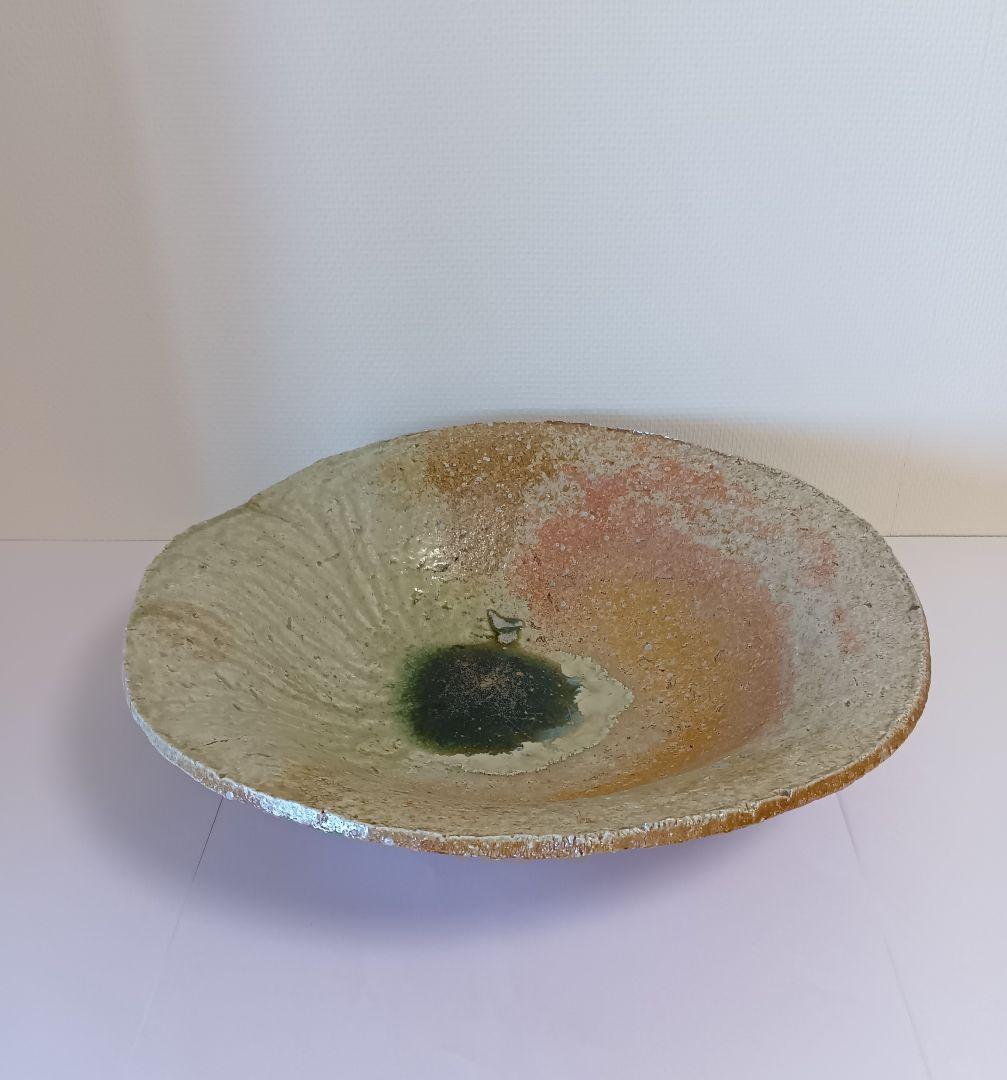 【価格値下げ】丸大皿 花生け お皿 杉本貞光 作