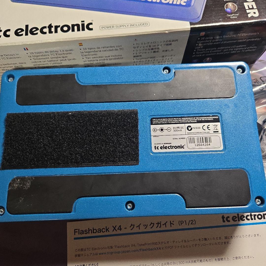 ギター tc electronic FLASHBACK X4