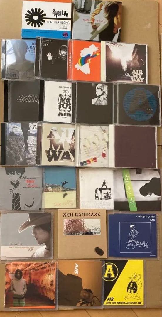 AIR スパイラルライフ　車谷浩司CD まとめ売り　パンクロック　ミュージシャン