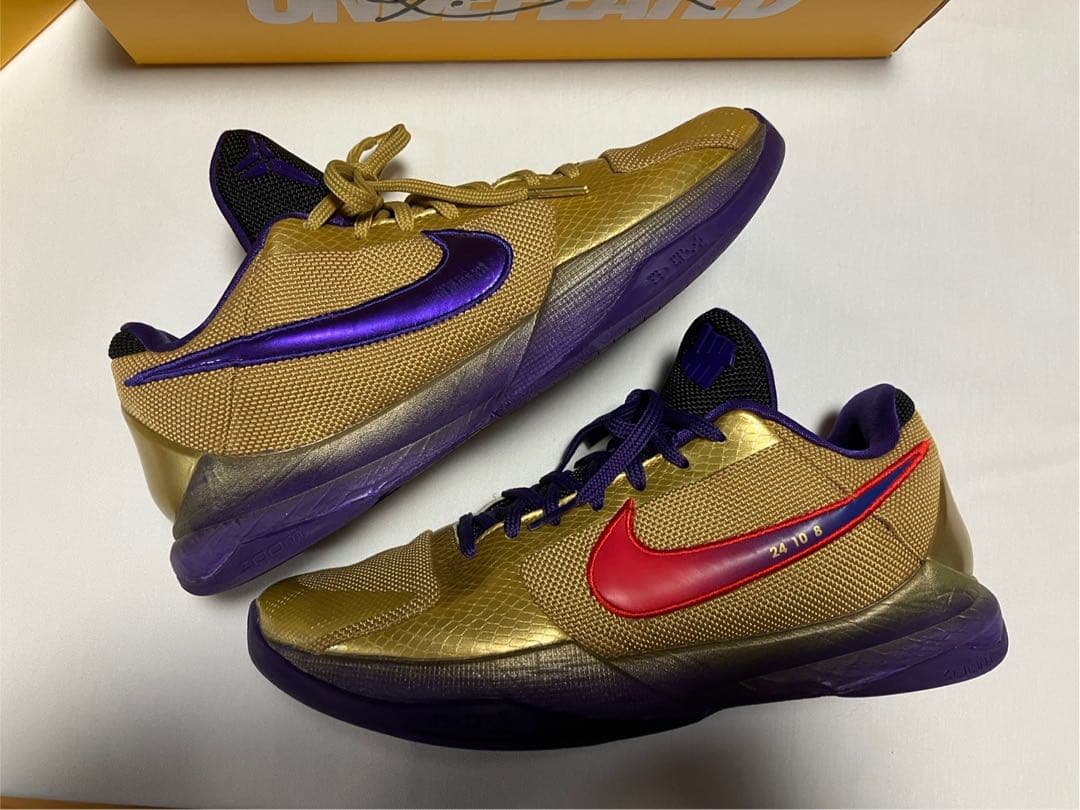 KOBE5ProtroNike×Undefeated26cmコービー5 プロトロ