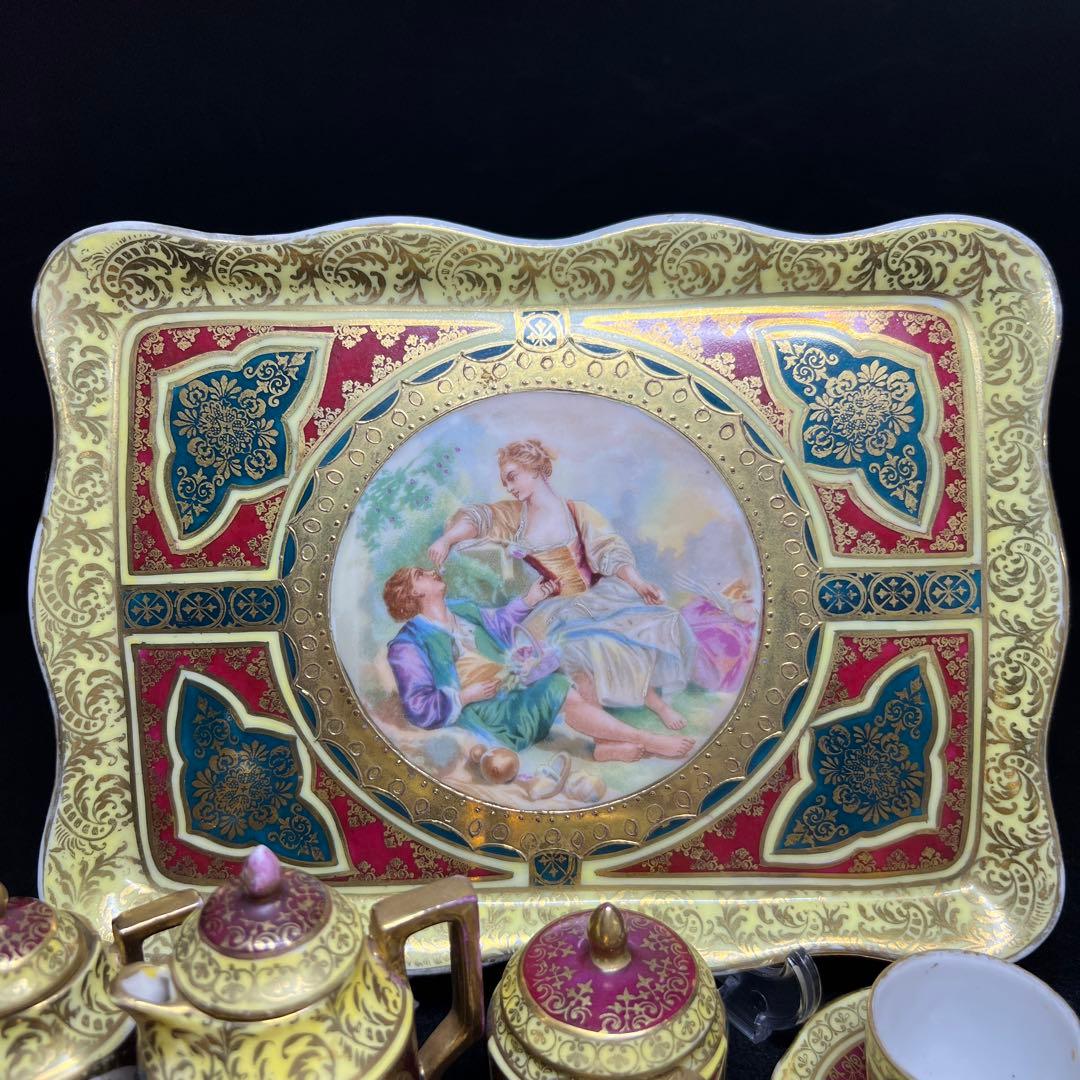 専用アンティーク　オーストリア　カップ&ソーサーセット　東Y7-1126①