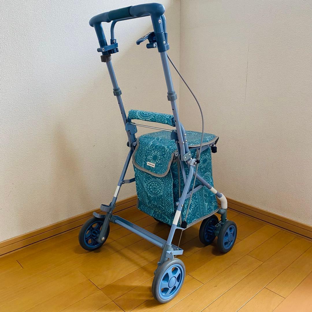 美品 良品 島製作所 フィンレイソン リズムRWC 手押し車 シルバーカー 中古