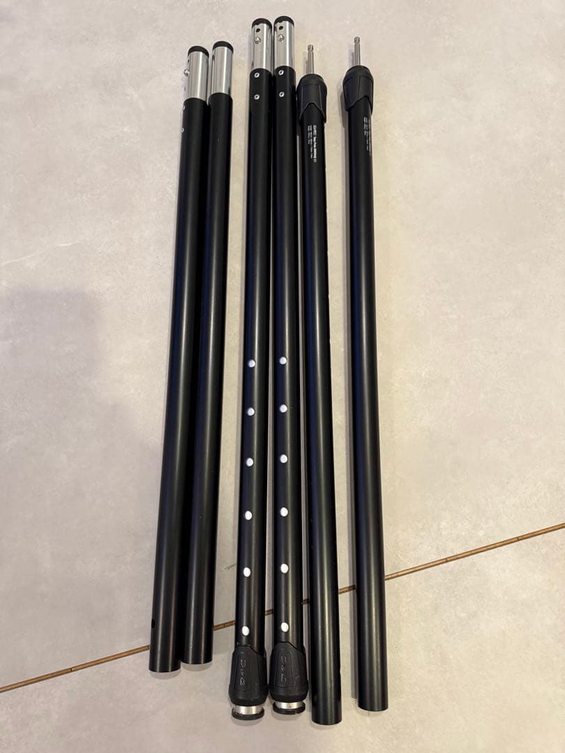 DAC Pole 3000 Adj - Black　2本セット