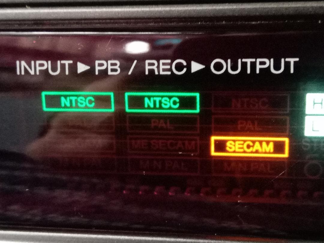 【ジャンクですが美品】ワールドワイドビデオ aiwa HV-MX100VHS