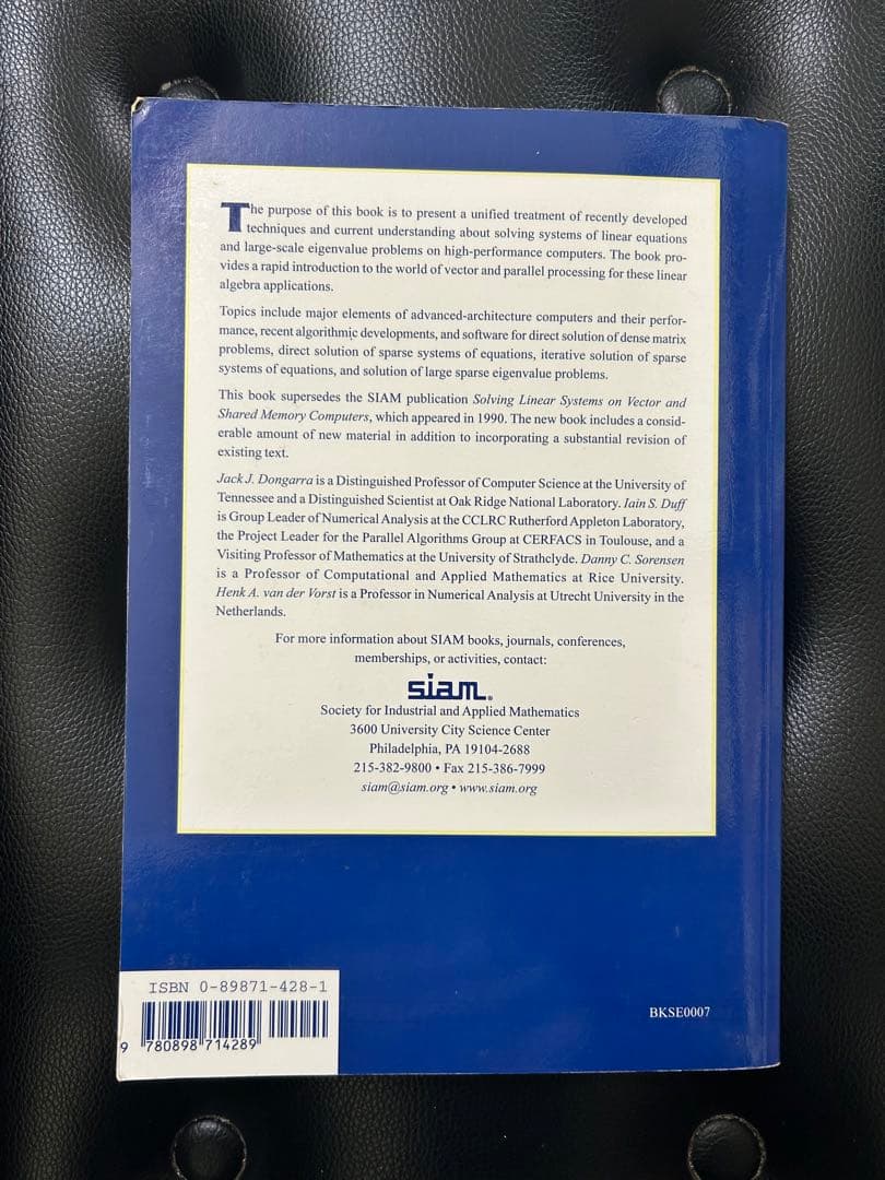 洋書 Numerical Linear Algebra