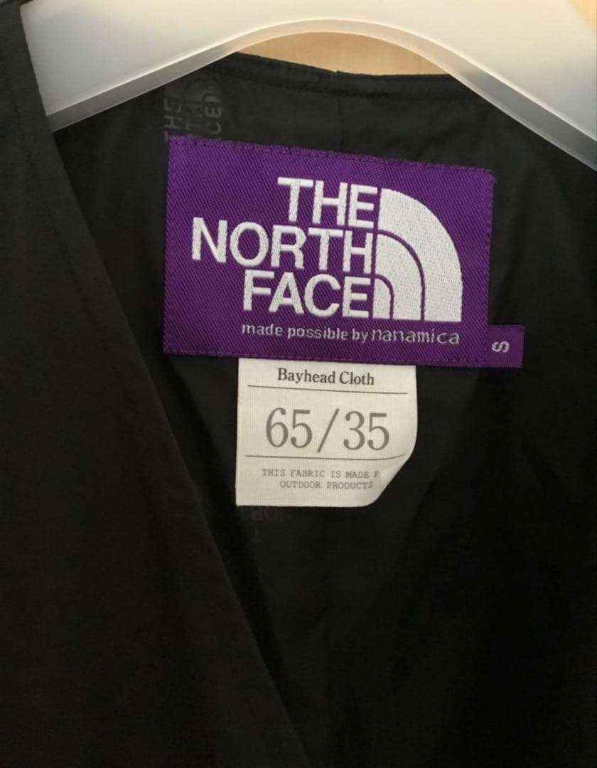 ノースフェイスパープルレーベル⭐︎65/35ホッパーフィールドカーディガン黒S