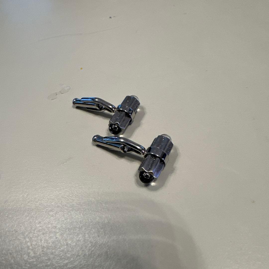 モンブラン、ダイヤ入りカフスボタン／カフスルングス