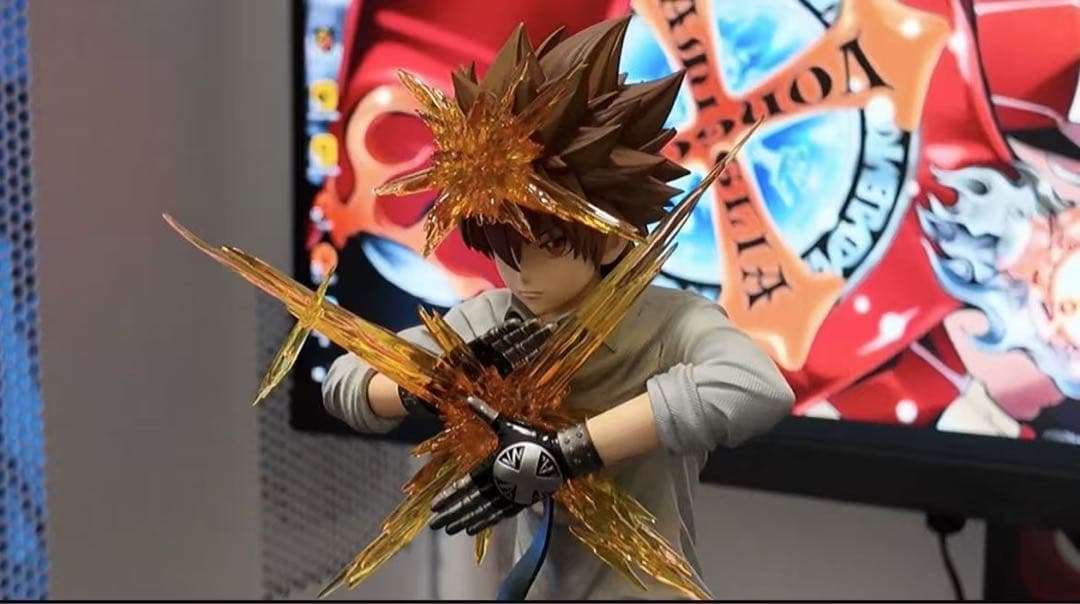 家庭教師ヒットマンREBORN! 沢田綱吉 ガレージキット ガレキ スタチュー⑤