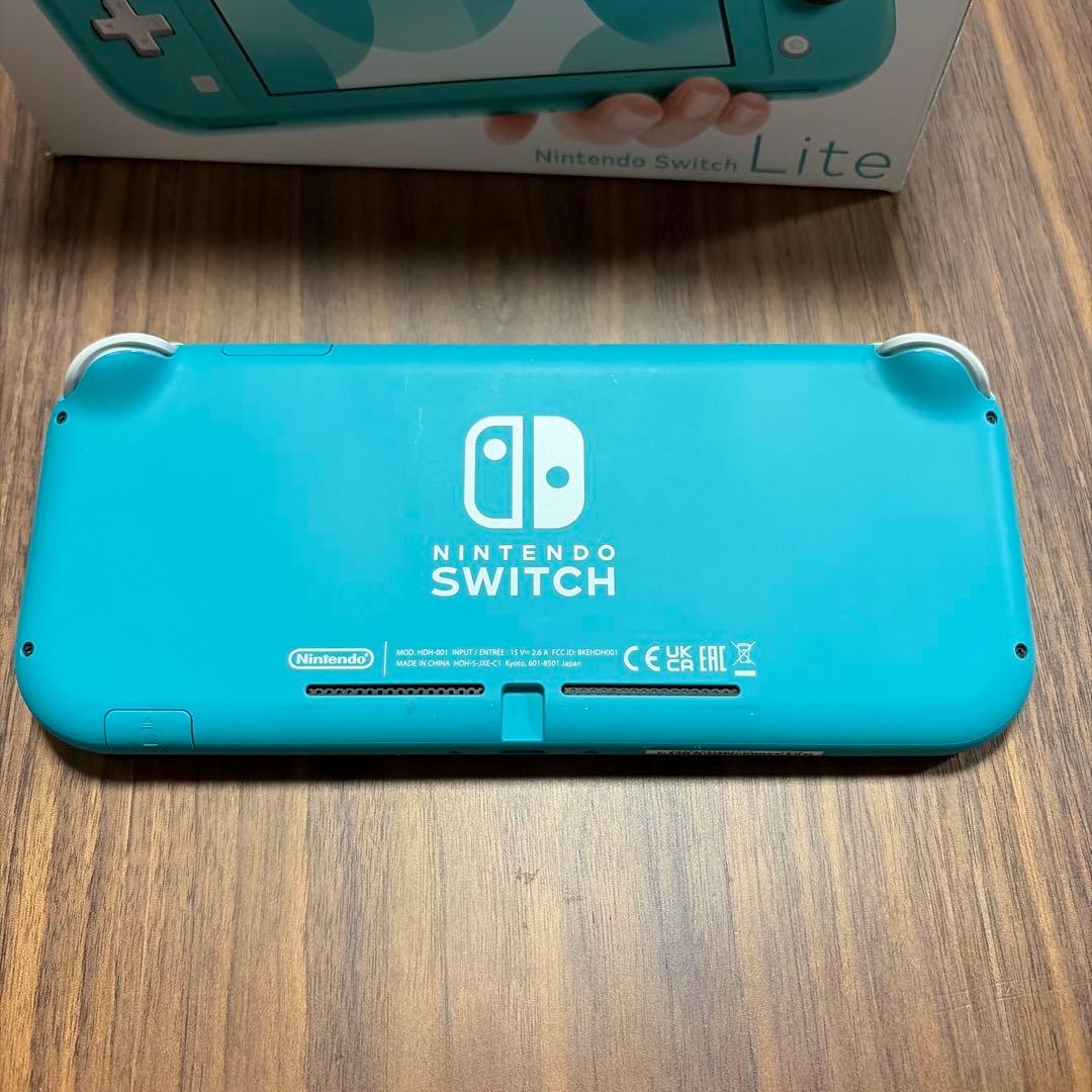 Nintendo Switch Lite ターコイズ　SDカード128GB付