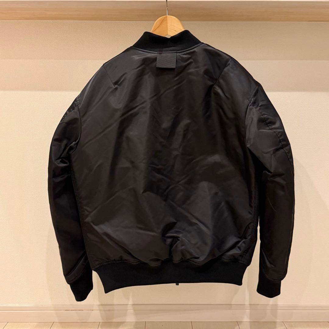 UNIQLO ジルサンダーコラボプラスJハイブリッドダウンMA-1 ブラックM