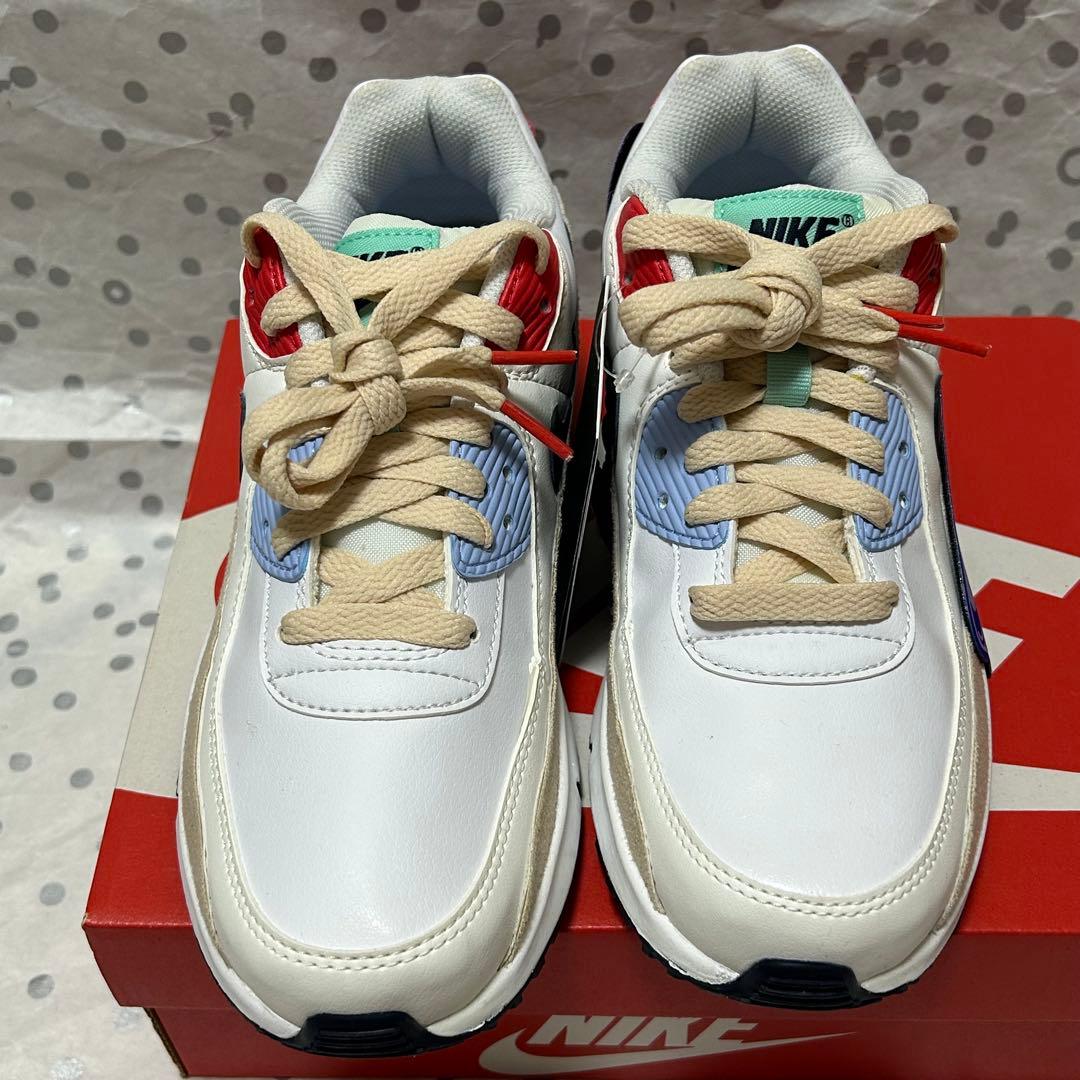 NIKE AIR MAX 90 LTR SE (GS)23.5cm＊エアマックス