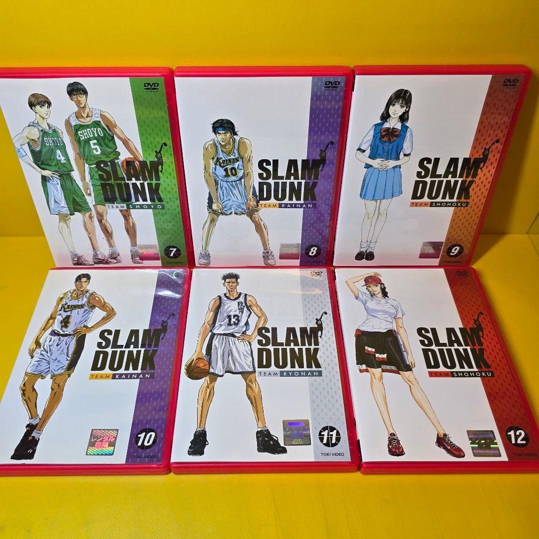新品ケース交換済　TVアニメ スラムダンク SLAM DUNK　DVD全17巻