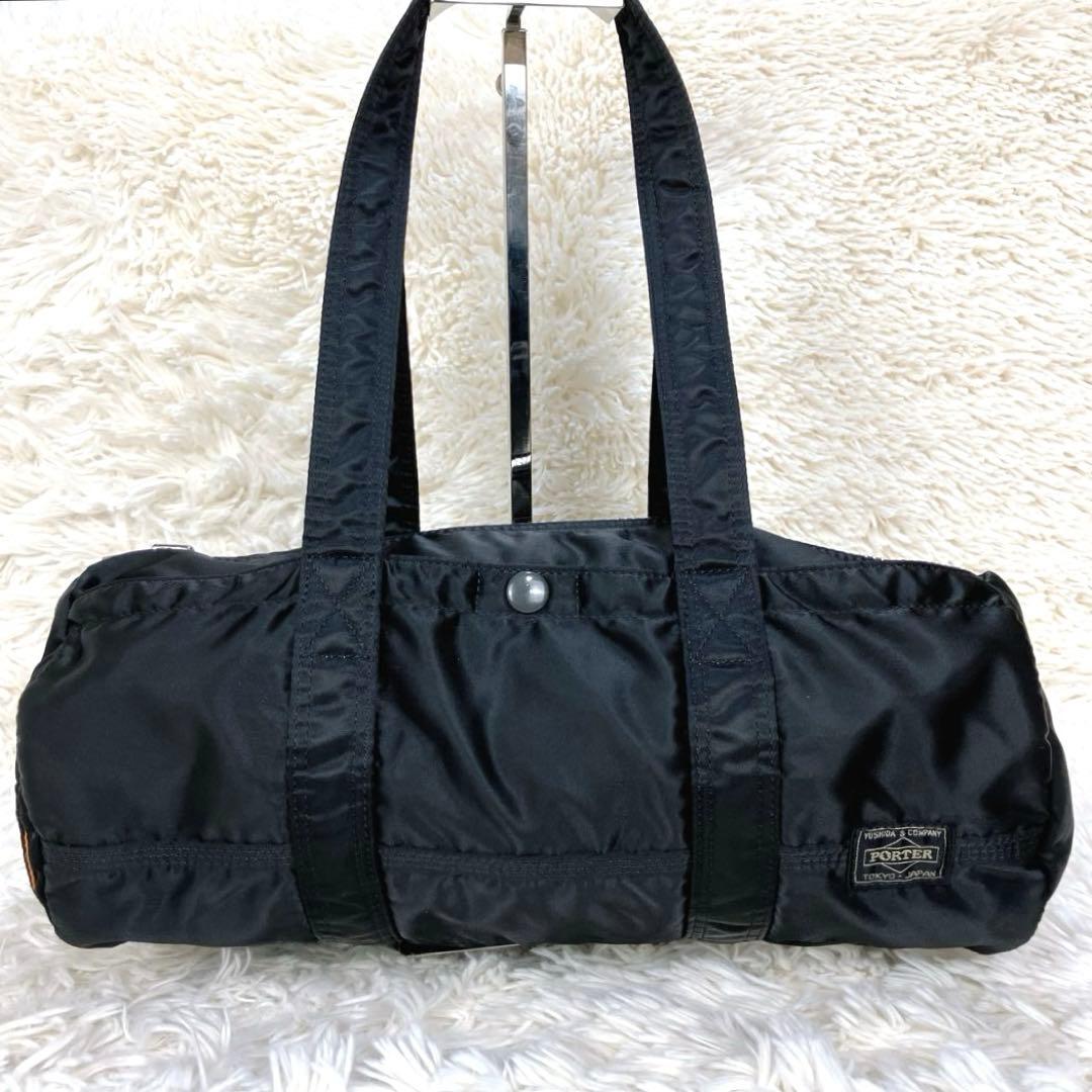✨美品 ポーター タンカー ボストンバッグ ミニボストン ダッフル 肩がけ 黒
