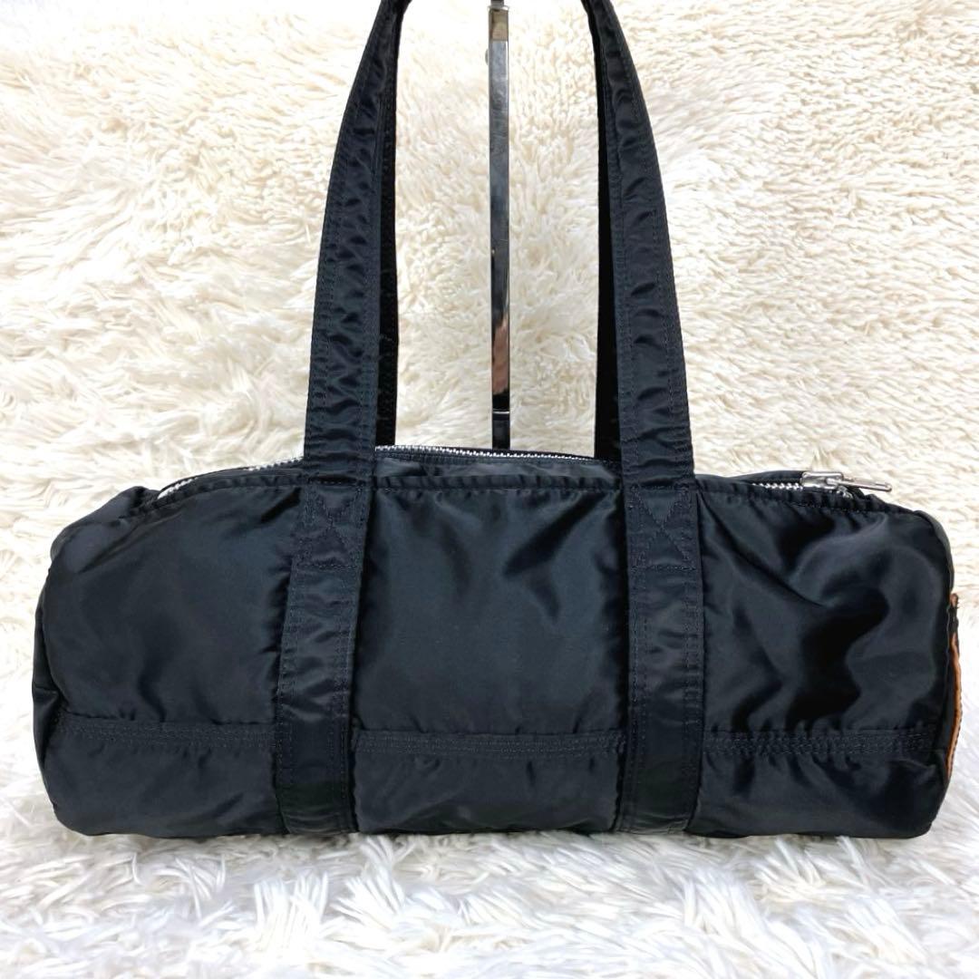 ✨美品 ポーター タンカー ボストンバッグ ミニボストン ダッフル 肩がけ 黒