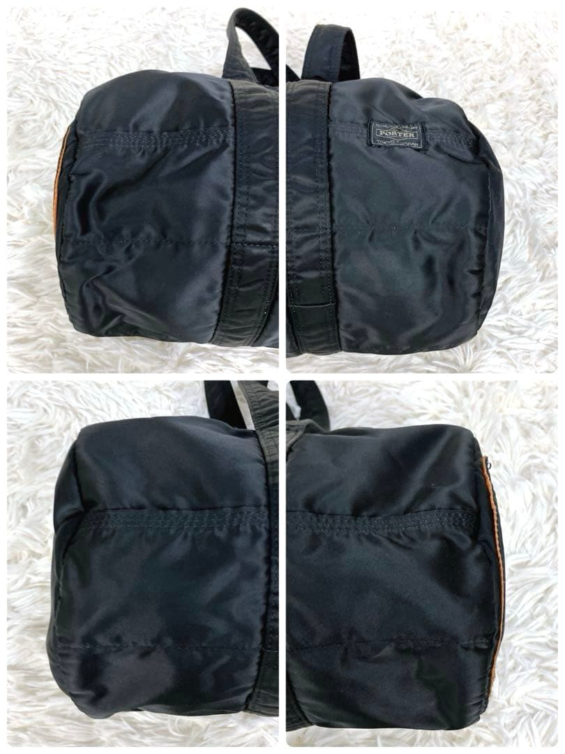 ✨美品 ポーター タンカー ボストンバッグ ミニボストン ダッフル 肩がけ 黒