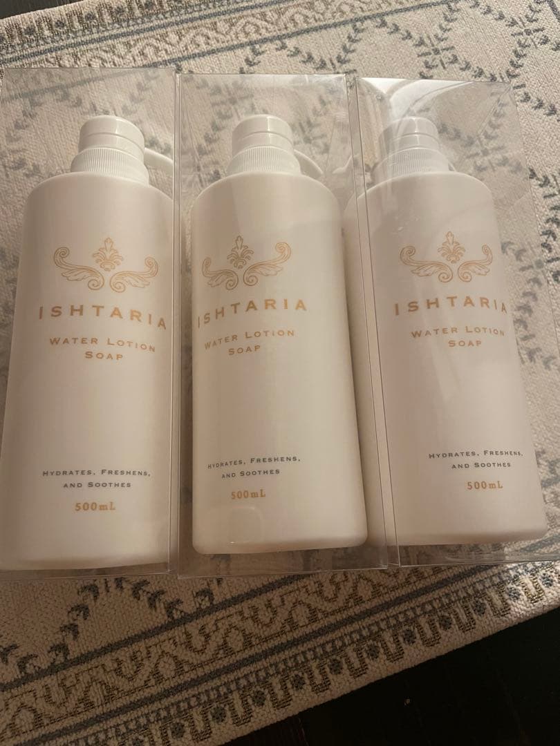 イシュタリア　ISHTARIA ウォーターローションソープ　3本