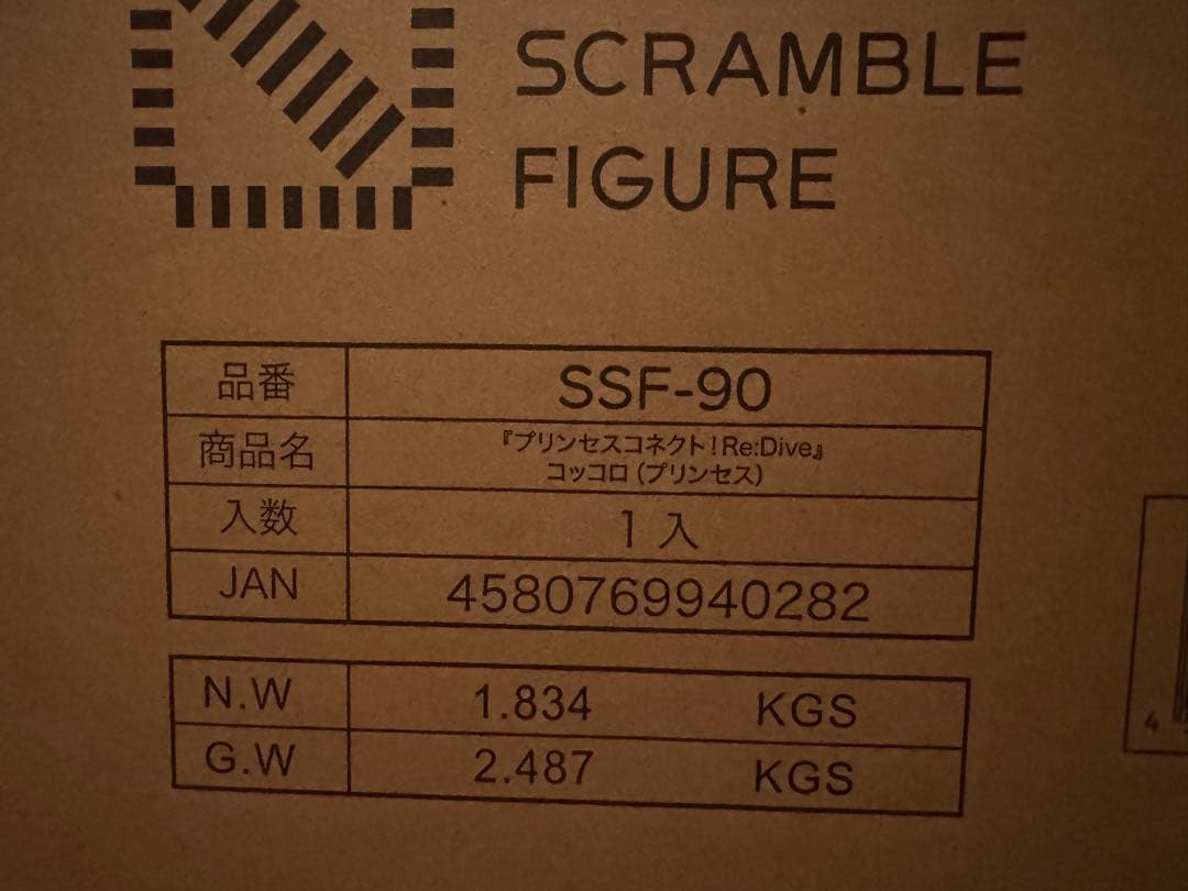 【新品未開封】コッコロ プリンセスモード　1/7スケールフィギュア　渋スク