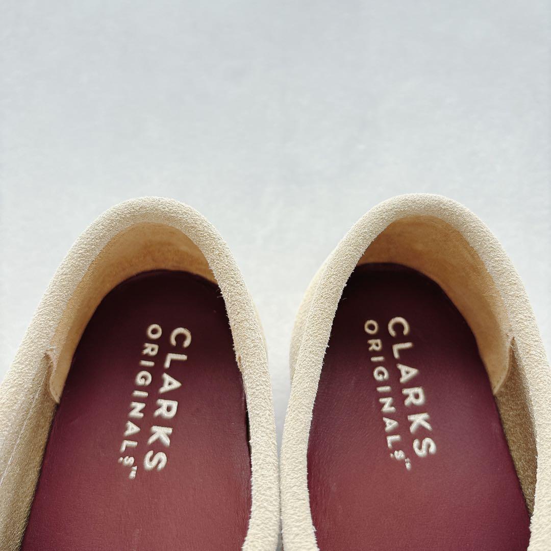 クラークス　ワラビー　メープル スエード 　23