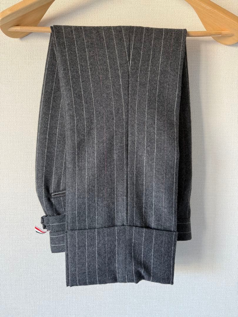 THOM BROWNE. ストライプ スラックス サイズ0