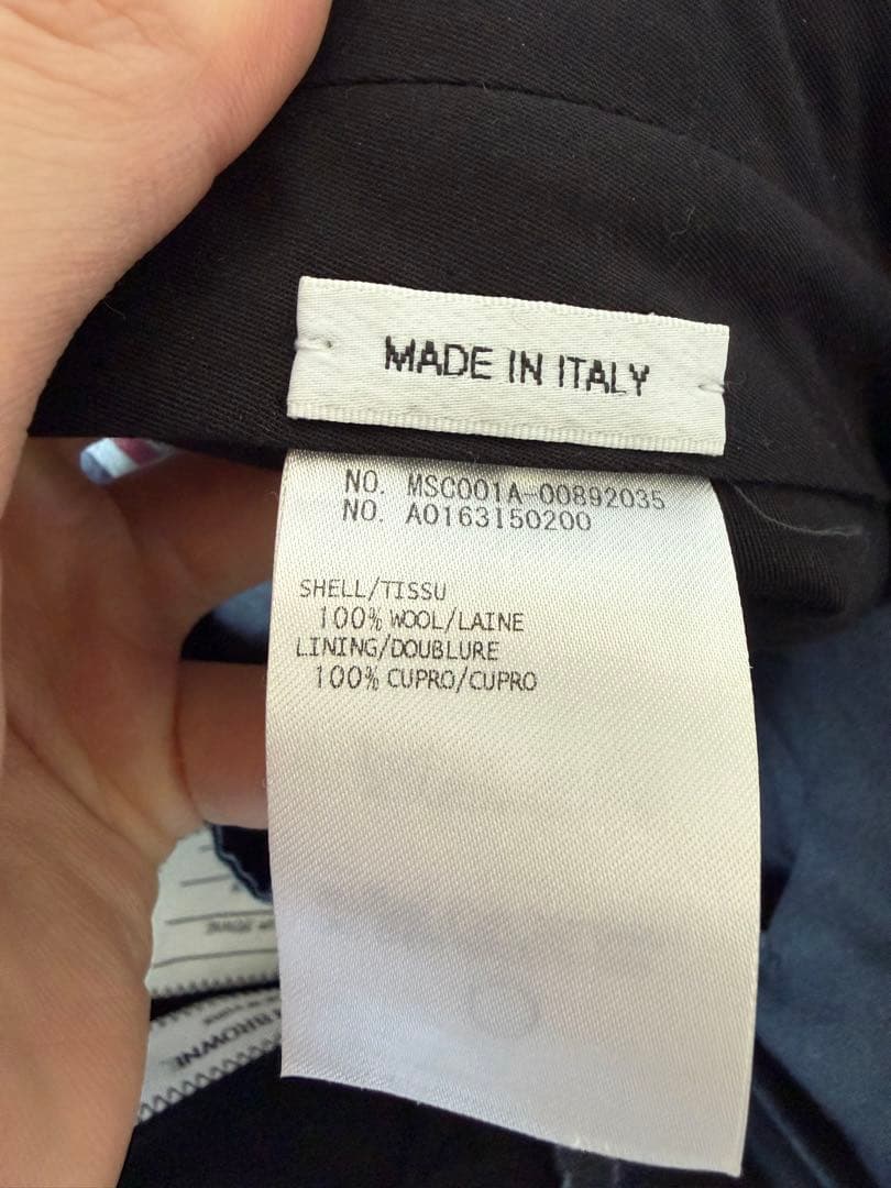 THOM BROWNE. ストライプ スラックス サイズ0