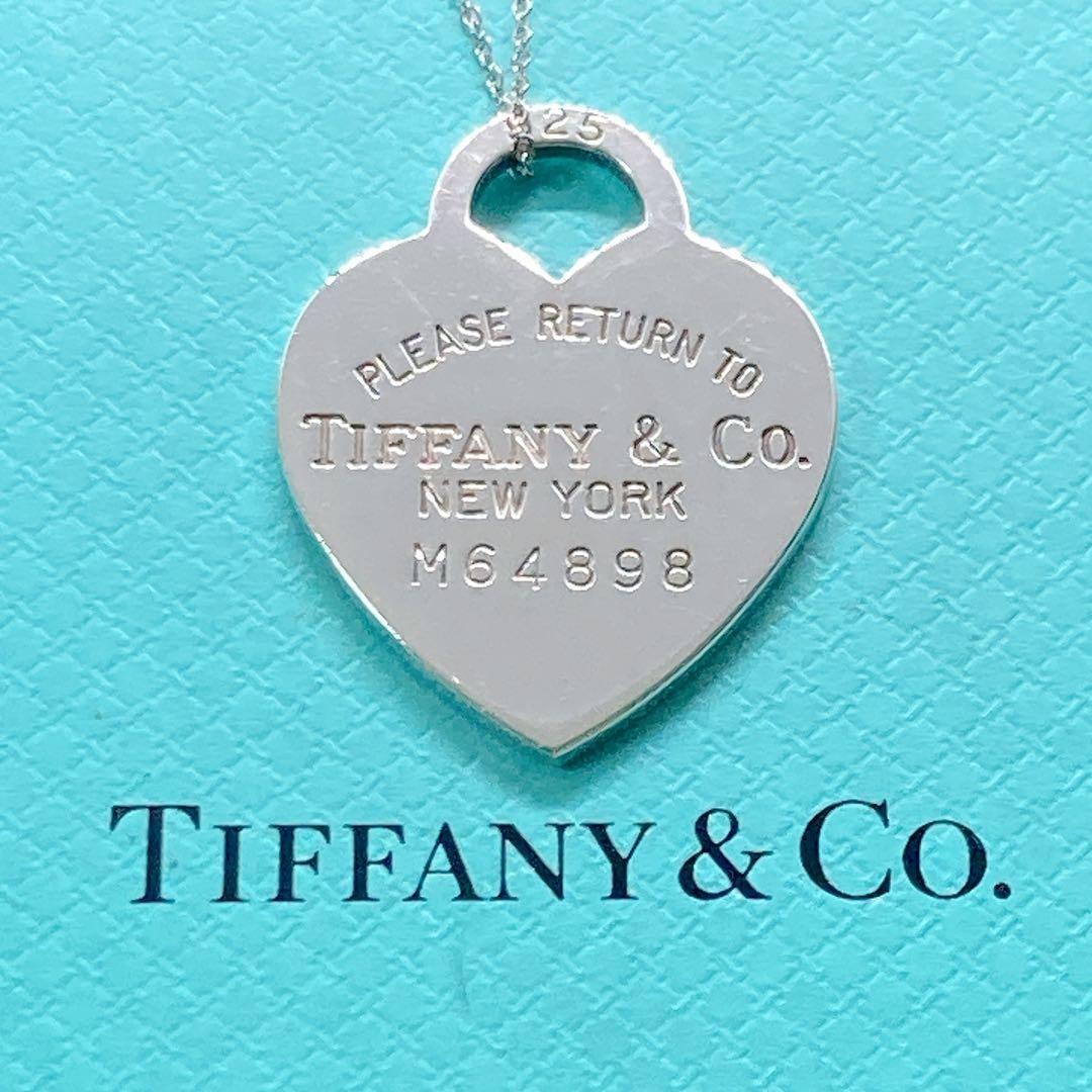 ティファニー リターントゥティファニー ハート タグ ネックレス 925 シルバ