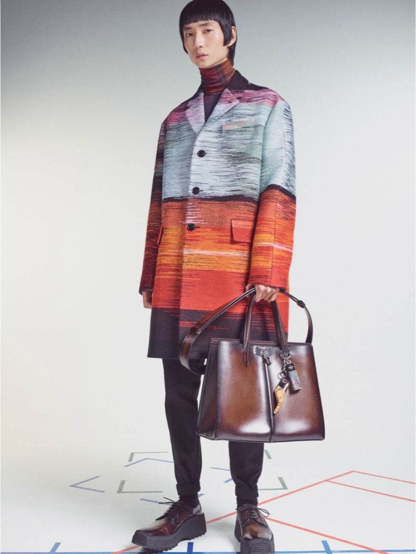 BERLUTI ホルへ・ペナデス コラボキーリング バッグチャーム キーホルダー