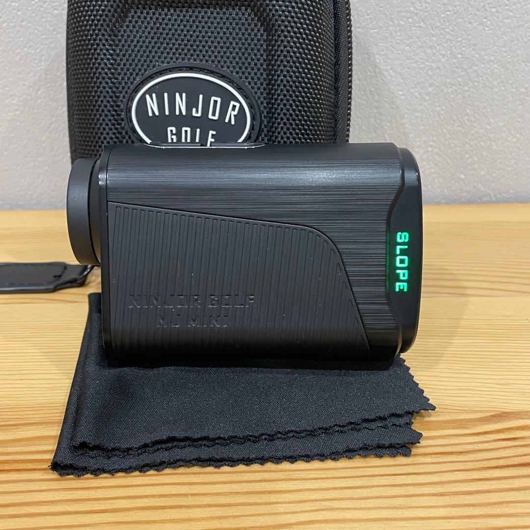美品NINJOR GOLF NJ MINI OLED レーザー距離計3点間計測