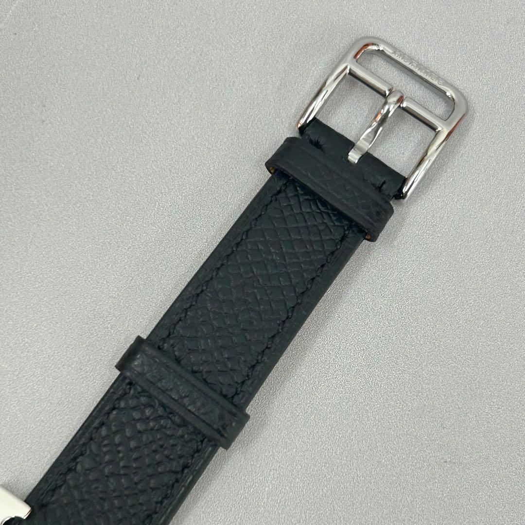 エルメス 腕時計《 Hウォッチ 》ミニ HH1.210 ブラック 黒 シルバー