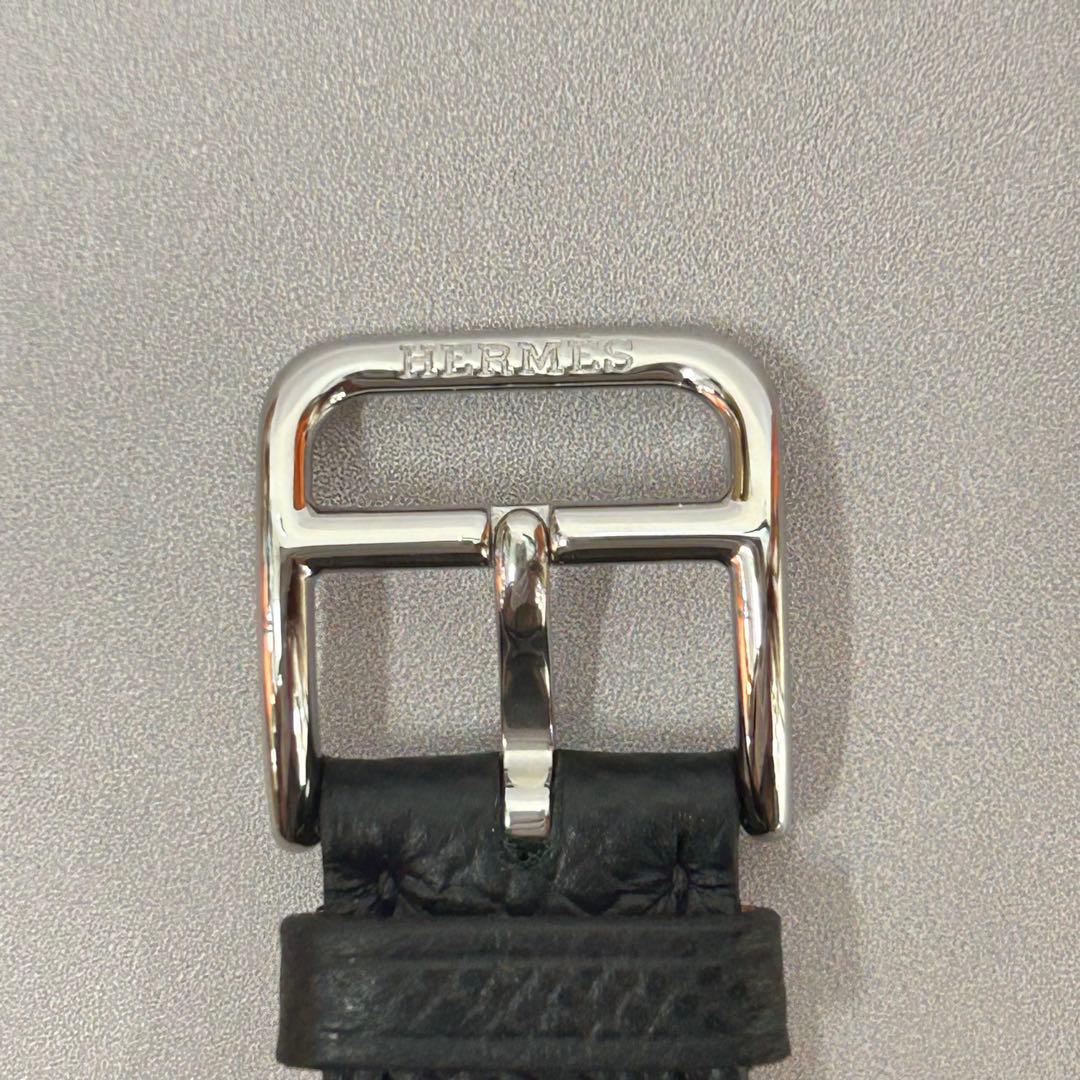 エルメス 腕時計《 Hウォッチ 》ミニ HH1.210 ブラック 黒 シルバー