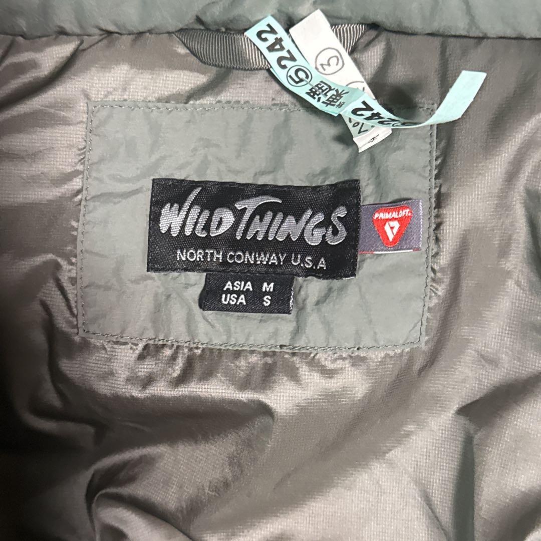 WT232-01 ワイルドシングス モンスターパーカー　 M グレー