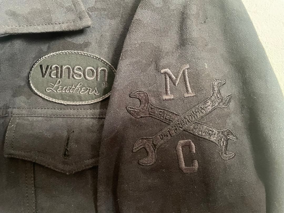y*e様 Vanson 黒 オーバーオール