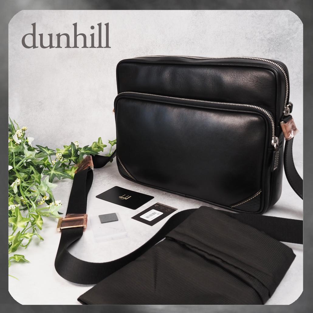 25年最新 タグ、袋付き未使用 DUNHILL ショルダーバッグ 定価16万円