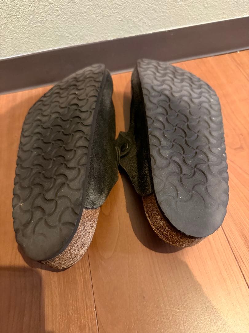 ビルケンシュトック ボストン ブラウン スエード サンダル 42